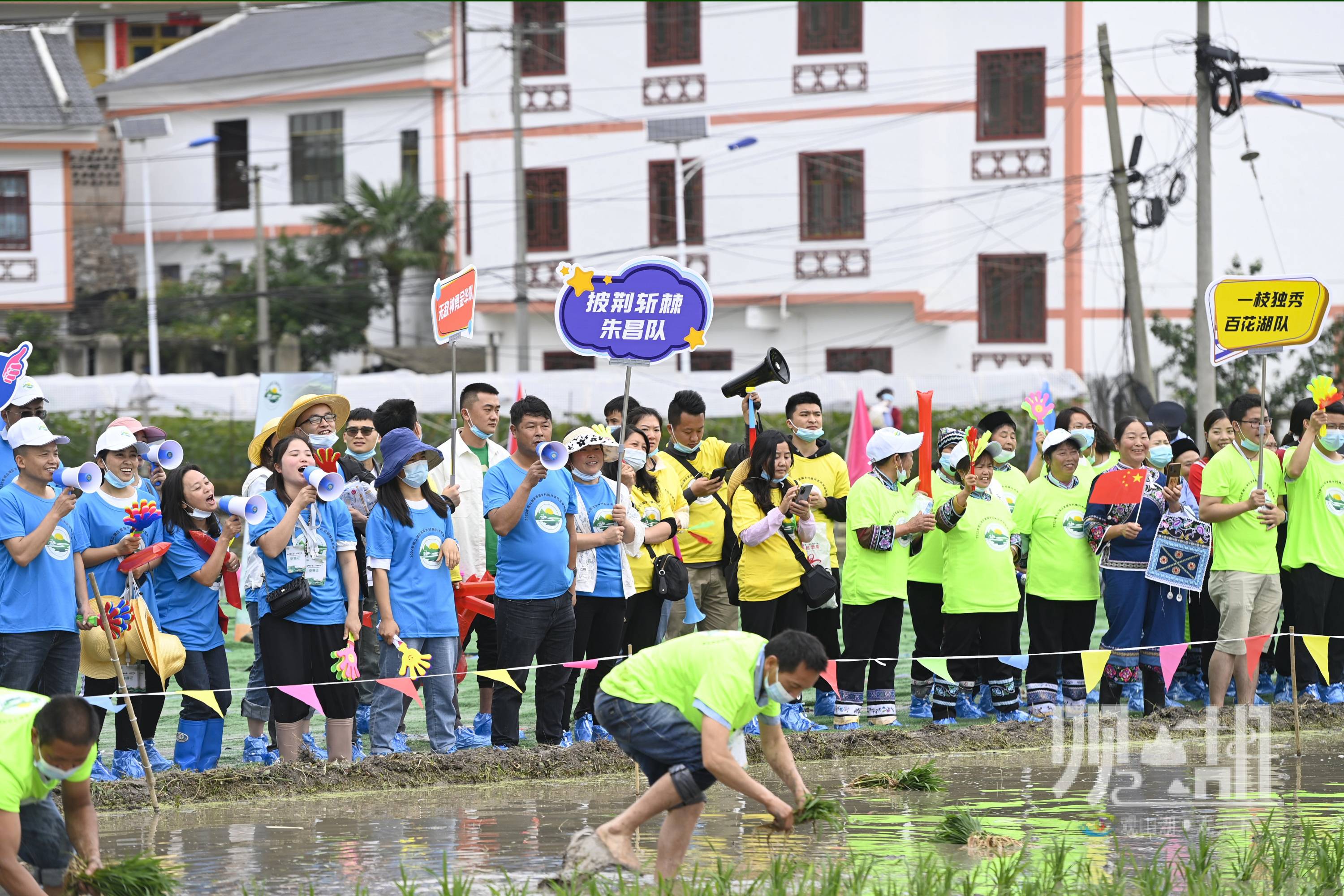 看“新农人”同台竞技 观山湖区首届乡村振兴农技大赛在百花湖畔打响(图5)