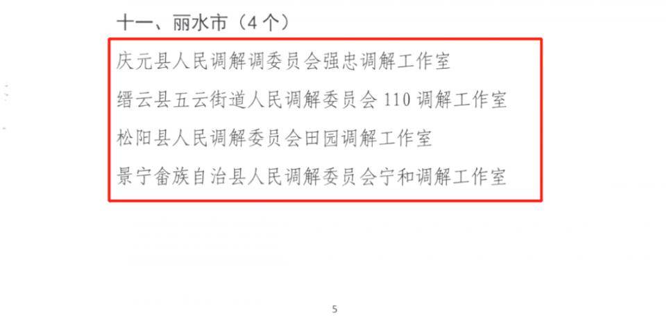 喜报！我市4个人民调解工作室获省级荣誉(图2)